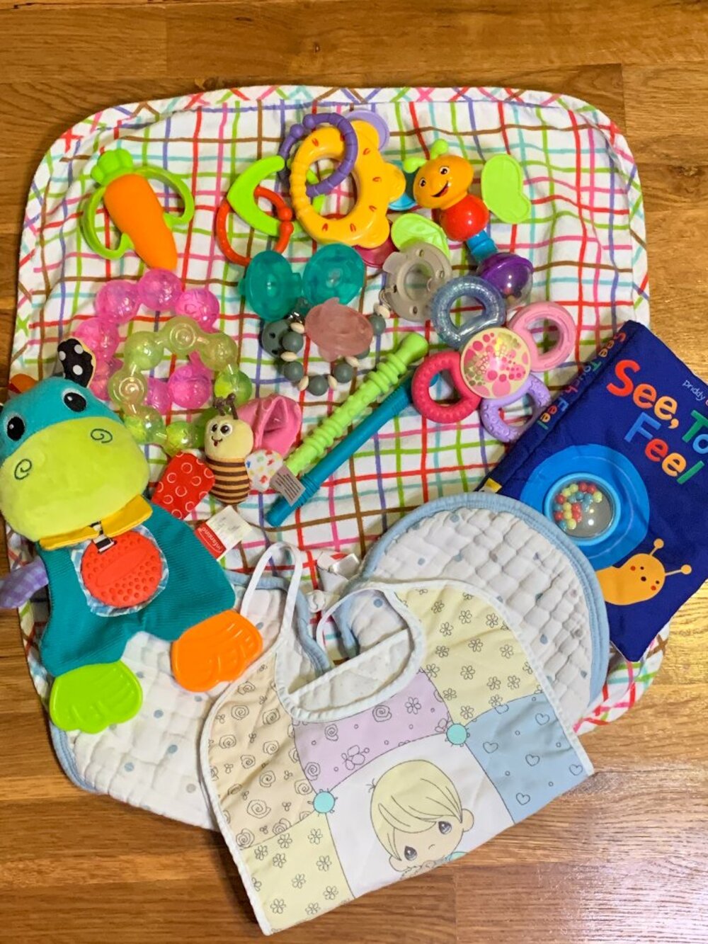Assorted Baby Teethers and Teething Toys Pacifier Lot